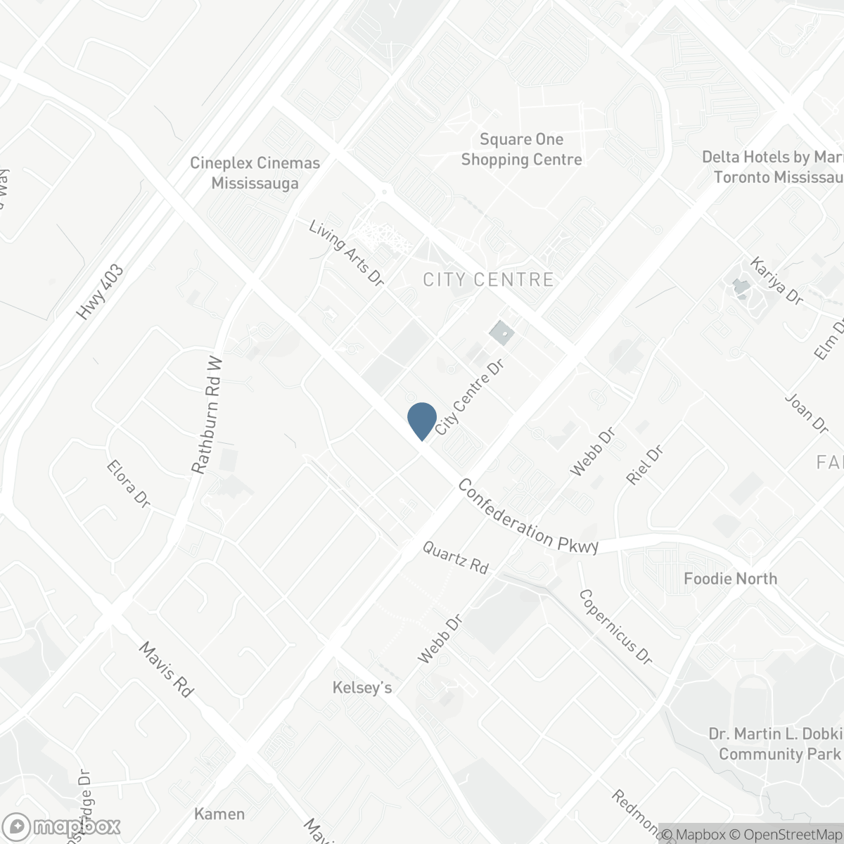 1002 - 4065 CONFEDERATION PARKWAY, Mississauga, Ontario L5B 0L4